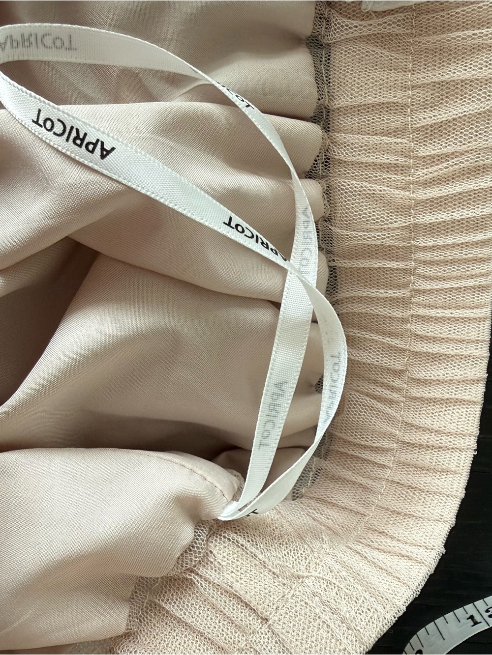 Pleated Layered Midi Skirt - Picture 4 of 8